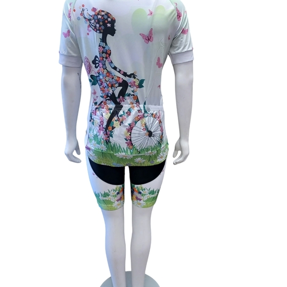 Weimostar NWT 2 Piece Cyclist Shorts and Top Size Large - Picture 5 of 11